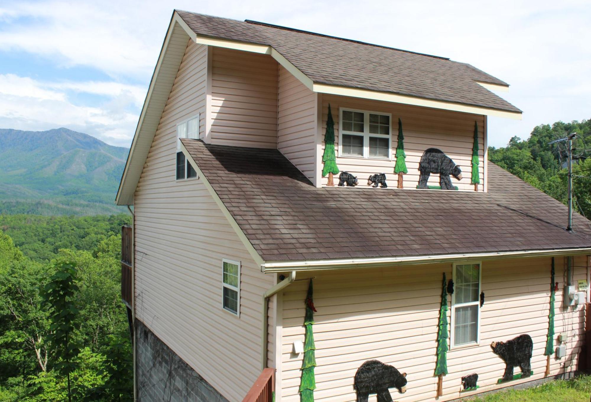 Heavenly View - Bear Themed Cabin, Hottub, Dog-Friendly, Near Гатлинбург Экстерьер фото